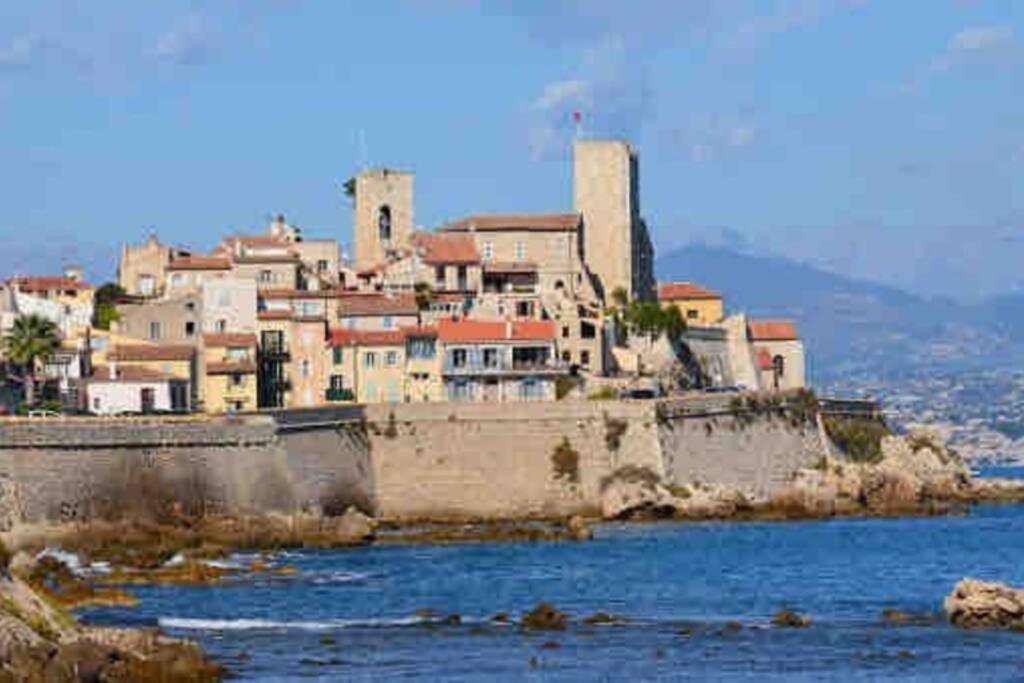 Studio Meuble Proche Plages Et Vieille Ville أنتيب المظهر الخارجي الصورة